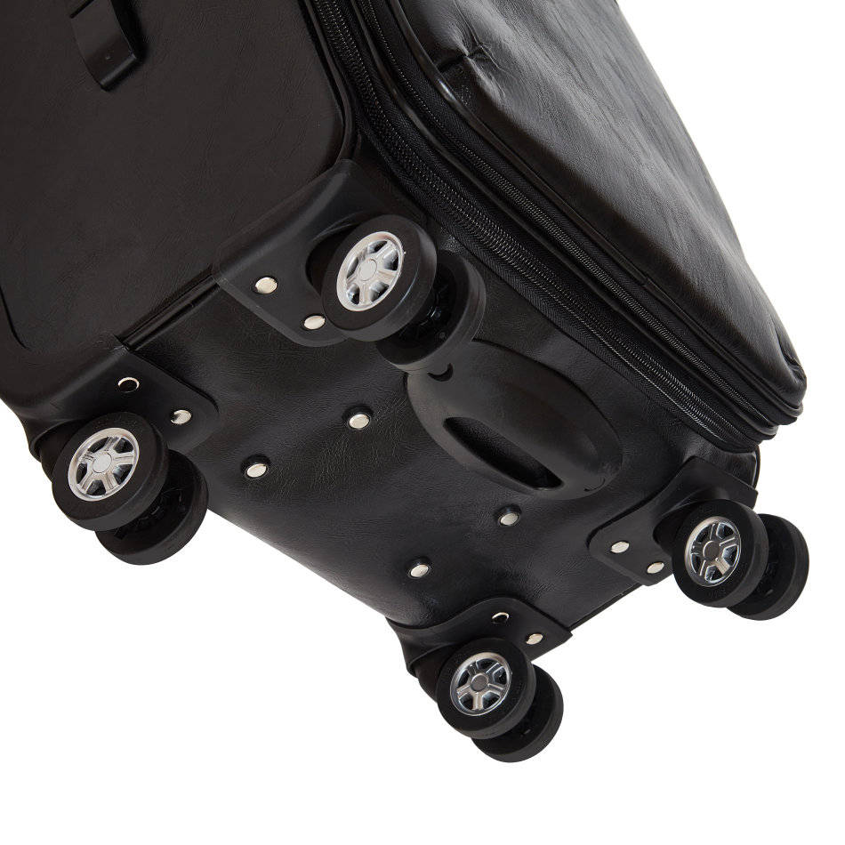 Someone’s in a Makro Hazlo 3 Piece PU Leather Vintage Trolley Luggage